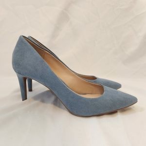 Kelly & Katie Blue Sude heels